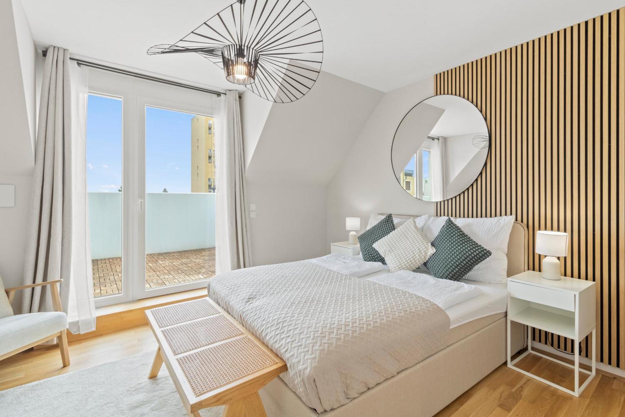 Stylish Apartments - 3 Min To U1 Kagraner Platz Vienna Exterior photo